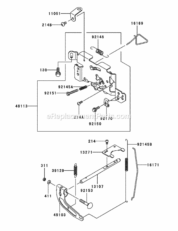 Fh680v-As29 Control Equipment Diagram and Parts List for M54-KW 53AI8CTW750 Cub Cadet Sprayer